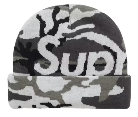 Supreme Big Logo Beanie 