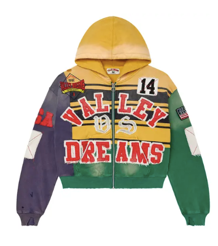 Vale Forever Collage Zip Up 