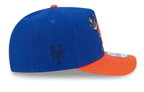New Era New York Mets Cartoon Logo A-Frame Snapback Grey Bottom 