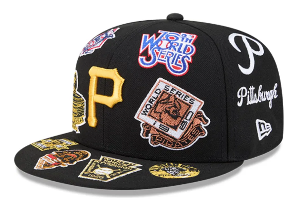 New Era Pittsburgh Pirates Fitted Grey Bottom 