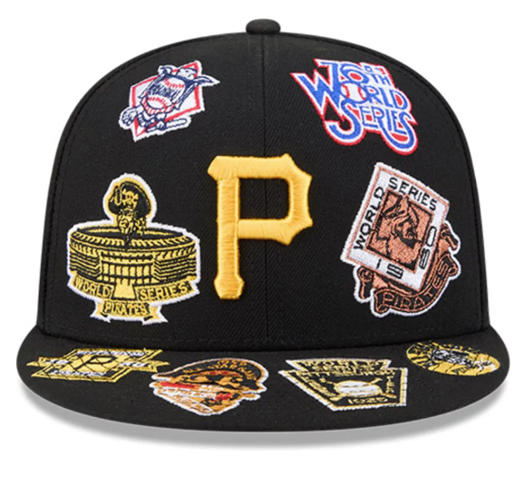 New Era Pittsburgh Pirates Fitted Grey Bottom 