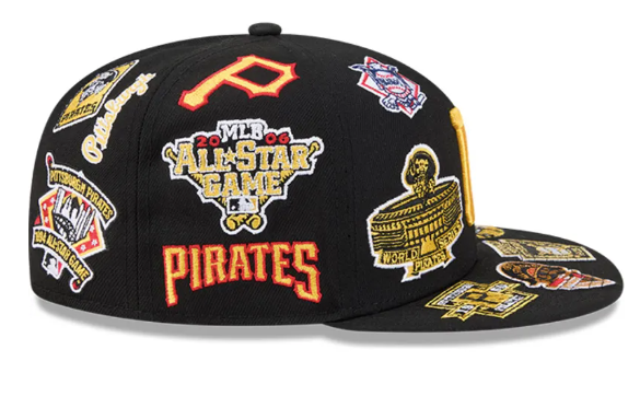 New Era Pittsburgh Pirates Fitted Grey Bottom 