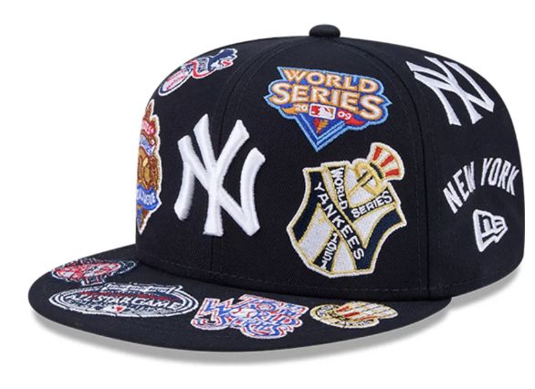 New Era New York Yankees Fitted Grey Bottom 