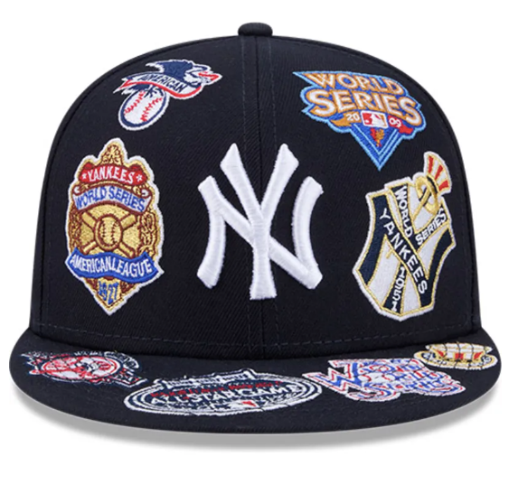 New Era New York Yankees Fitted Grey Bottom 