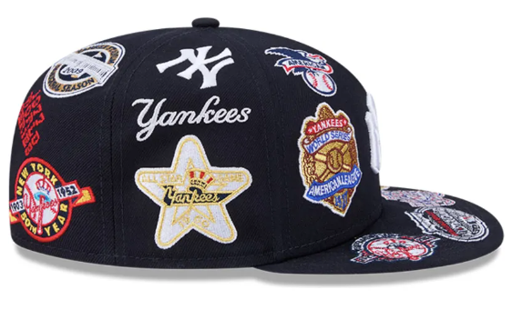New Era New York Yankees Fitted Grey Bottom 