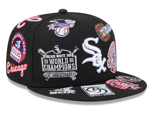 New Era Chicago White Sox Fitted Grey Bottom 