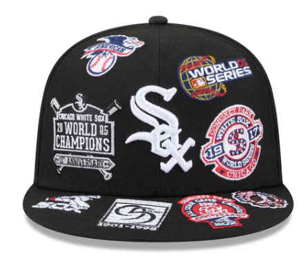 New Era Chicago White Sox Fitted Grey Bottom 