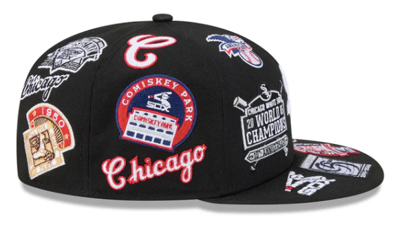 New Era Chicago White Sox Fitted Grey Bottom 