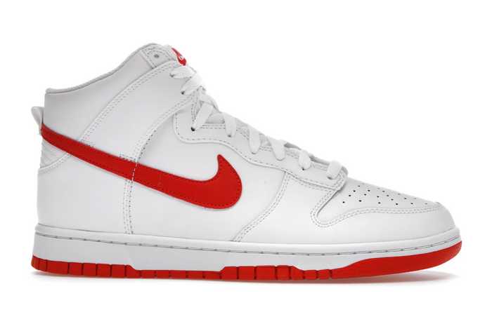 Nike Air Dunk High Retro "White Picante Red"