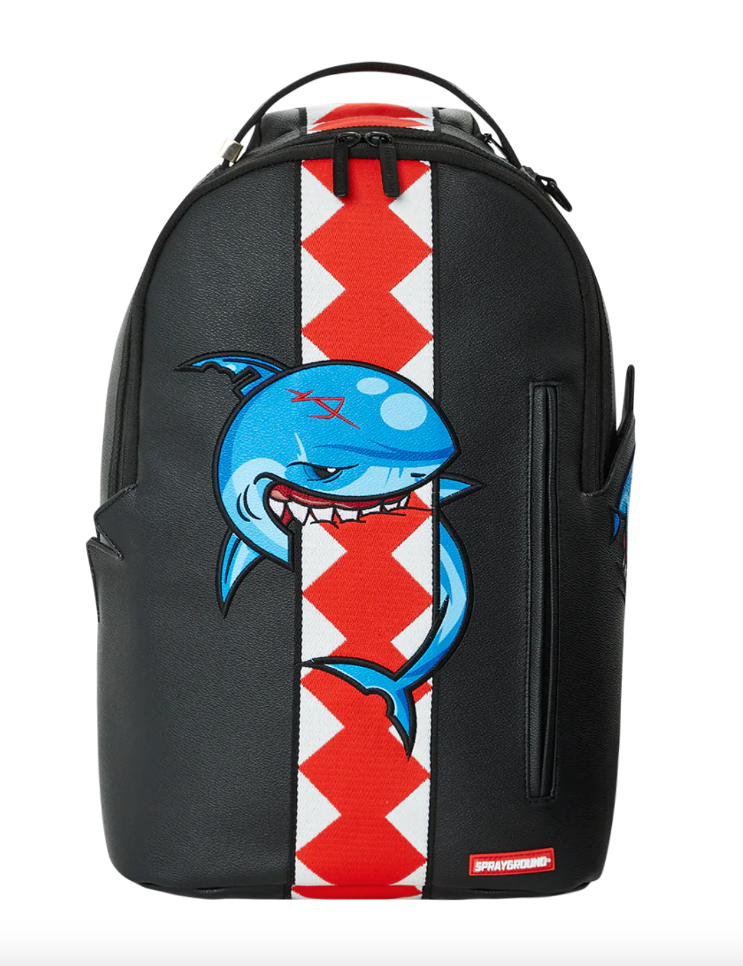 Sprayground All Chewed Up Backpack Black Blue Red $100.00 – FCS