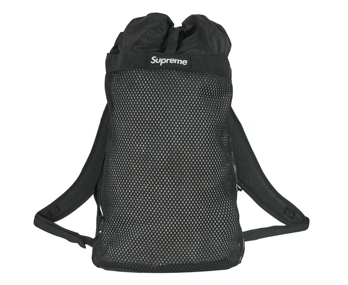 Supreme Mesh Backpack "Black"