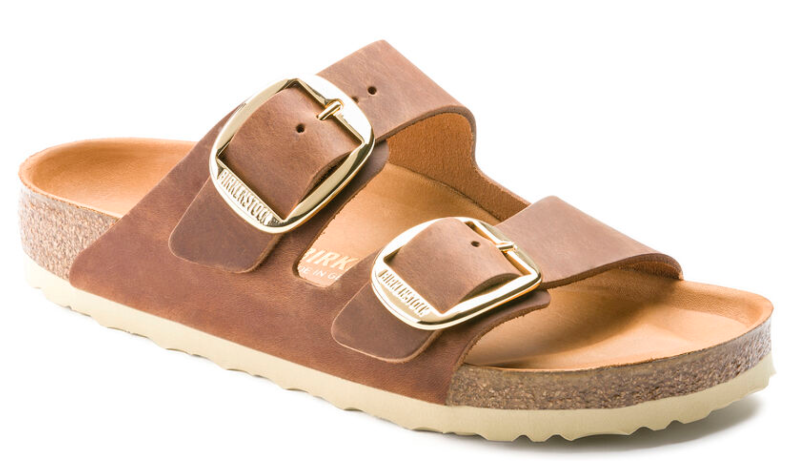 Womens Birkenstock Arizona Big Buckle Oiled Leather Sandals 