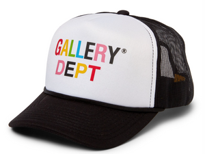 Gallery Dept. Beverly Hills Trucker Snapback "Black White"