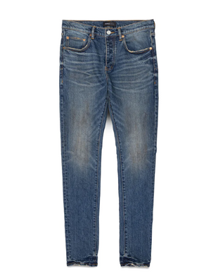 Purple Mens Mechanic Vintage Slim Fit Jeans "DK Indigo" $250.00