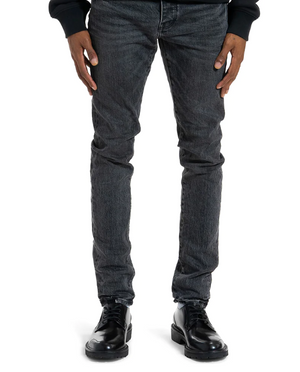 Purple Mens New Fade Slim Jeans "Black" $295.00
