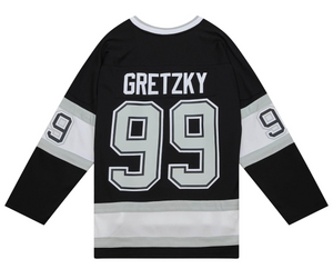 Mitchell & Ness NHL Los Angeles Kings Wayne Gretzky 1992-93 Jersey "Black Grey white"