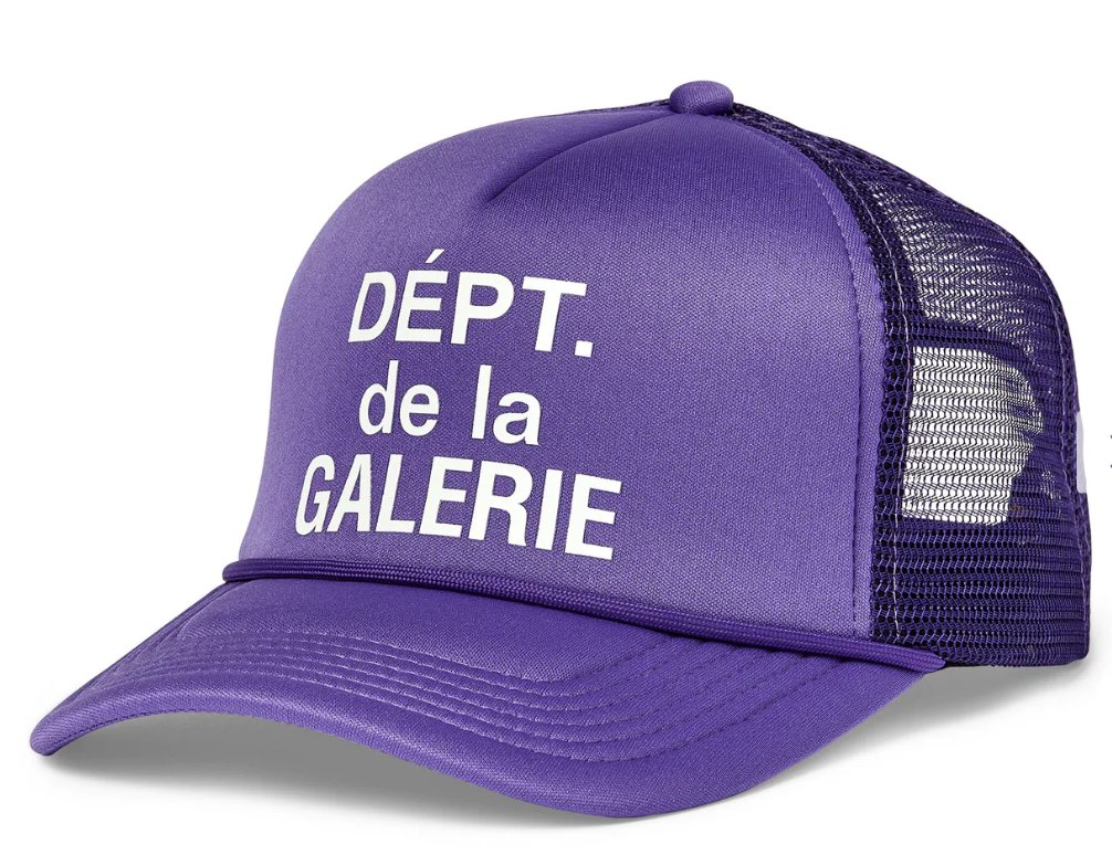 Gallery Dept. French Logo Trucker Snapback 