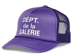 Gallery Dept. French Logo Trucker Snapback "Purple"