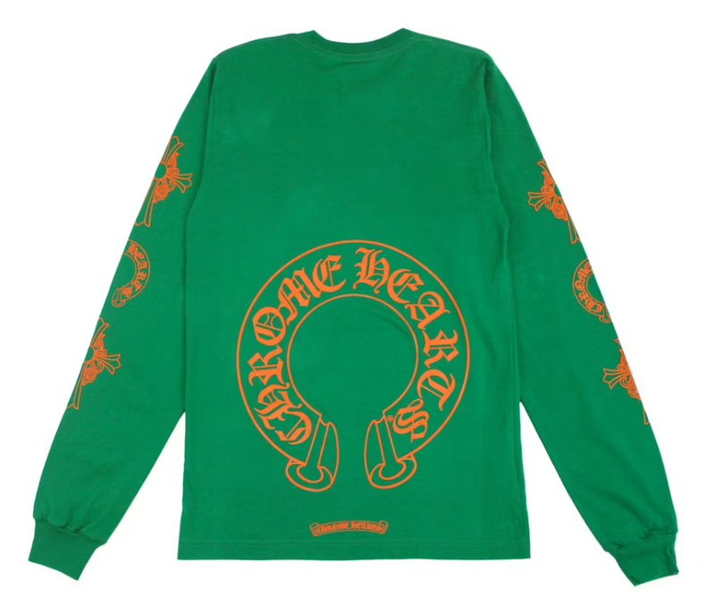 Chrome Hearts Horseshoe Long Sleeve Tee 