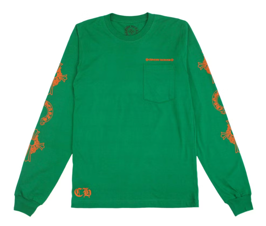 Chrome Hearts Horseshoe Long Sleeve Tee 