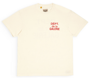 Gallery Dept. French Logo Tee "Creme"