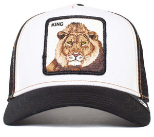 Goorin Bros The King Lion Snapback Trucker Hat "Black"