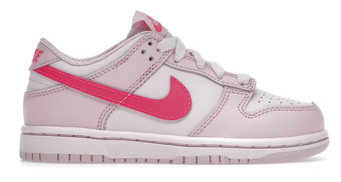 Nike Air Dunk Low (PS) "Triple Pink"