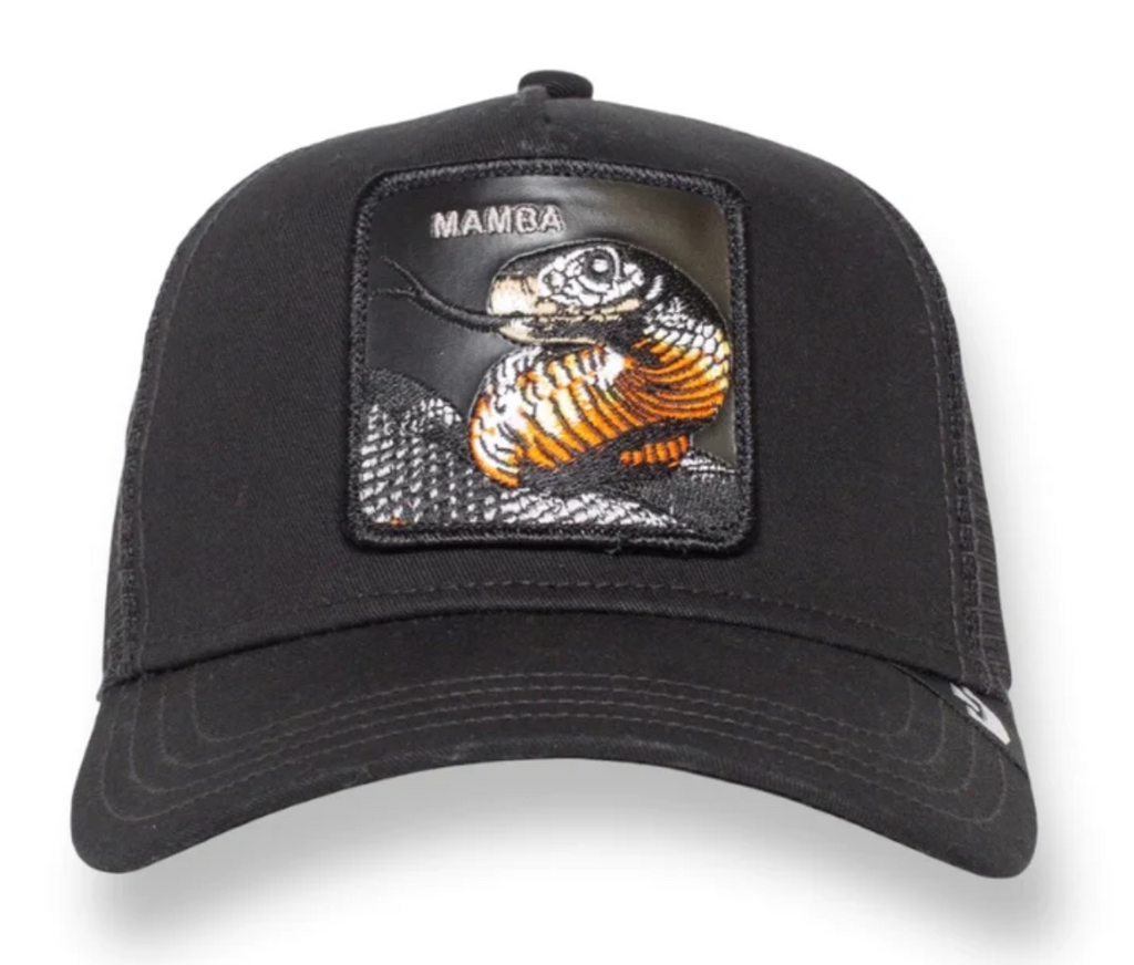 Goorin Bros Mamba Snapback Trucker Hat "Black"