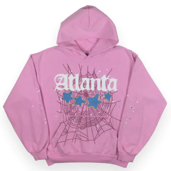 Sp5der Atlanta Hoody "Pink"