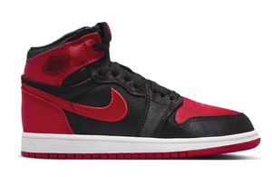 Air Jordan 1 Retro High OG (PS) "Satin Bred"