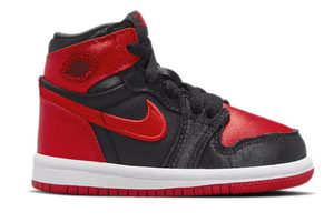 Air Jordan 1 Retro High OG (TD) "Satin Bred"