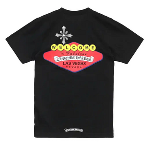 Chrome Hearts Welcome To Las Vegas Tee "Black Red"
