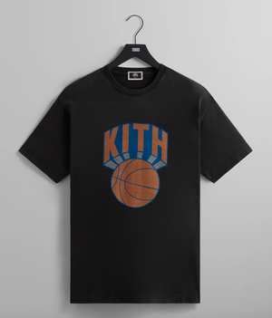 Kith X Knicks Retro NY Vintage Tee "Black"