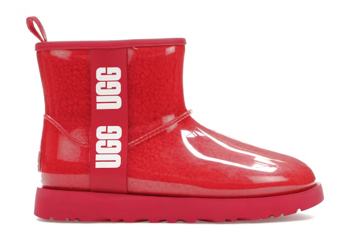 Uggs Womens Classic Clear Mini "Hibiscus Pink"