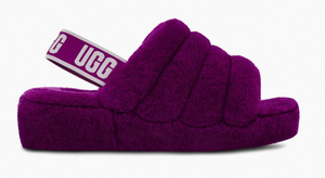 Uggs Womens Fluff Yeah Slide "Purple"