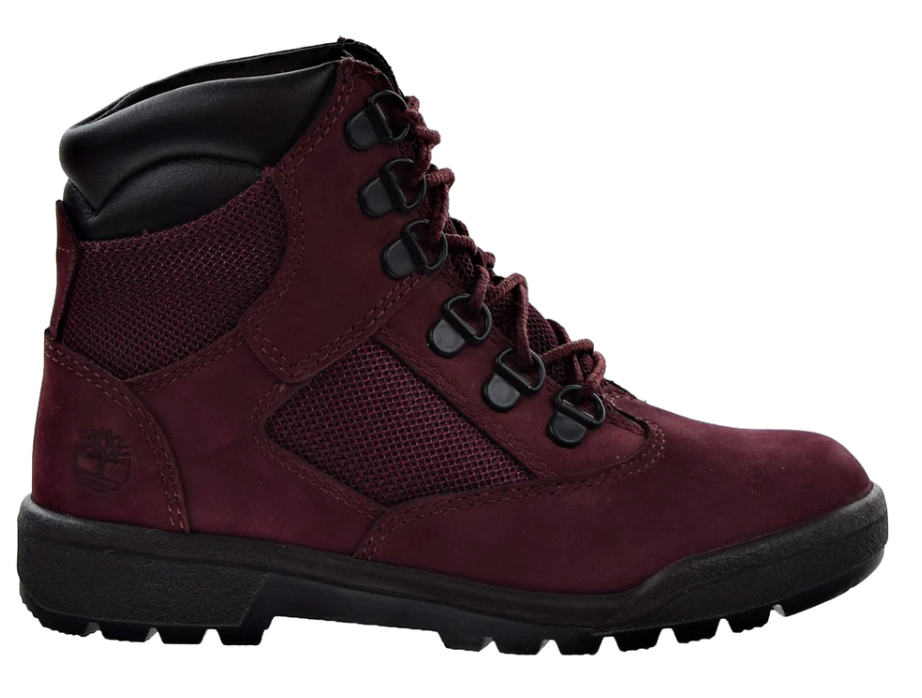 Timberland 6In F/L Field Boot (PS) "Burgundy"
