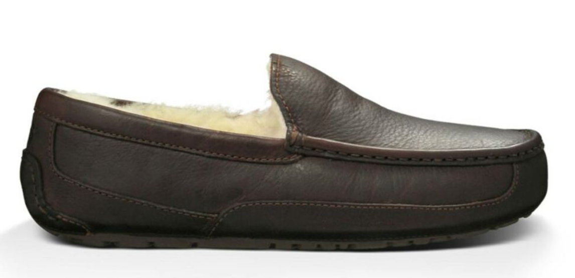Ugg Mens Ascot Leather Slipper 