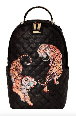 Sprayground Money Tigers DLXSV Backpack "Black"