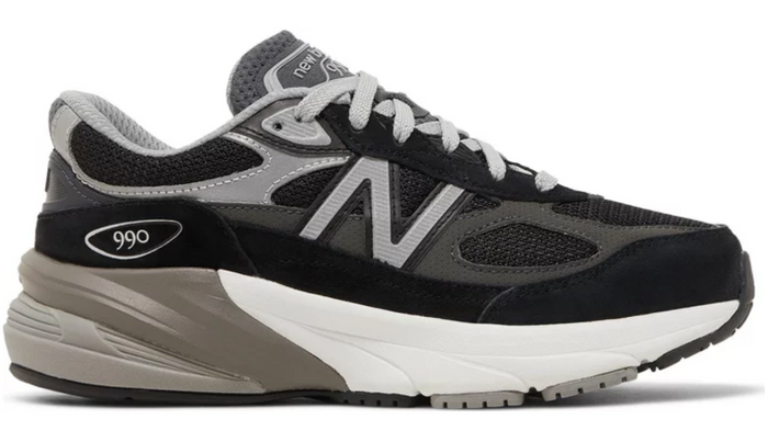 New Balance Fuelcell 990v6 (GS) "Black Grey"