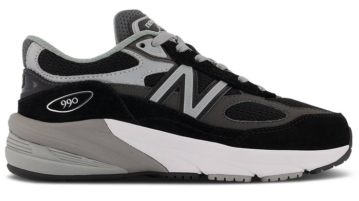New Balance Fuelcell  990v6 (PS) "Black Silver"