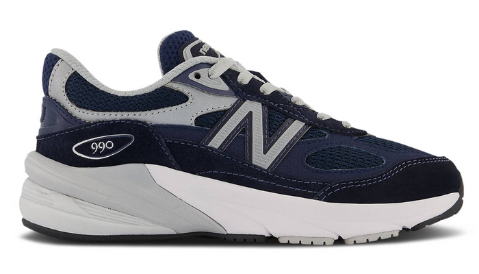 New Balance Fuelcell  990v6 (PS) "Navy Silver"