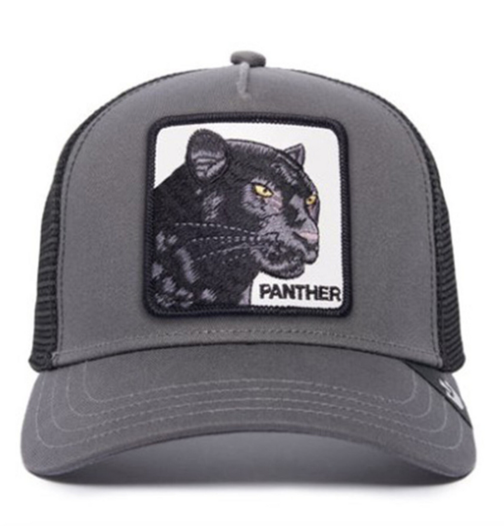 Goorin Bros The Panther Farm Snapback Trucker Hat "Grey"