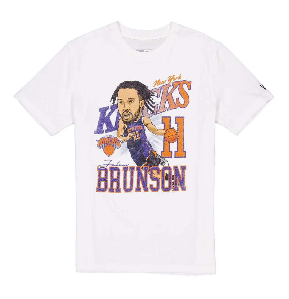 New Era New York Knicks Jalen Brunson Caricature Tee 