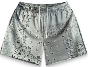 Bravest Studios Patchwork Paisley Shorts 
