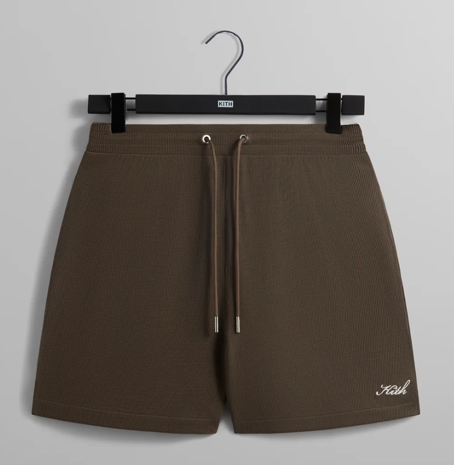 Kith Micro Waffle Graham Shorts 