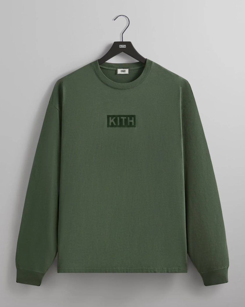 Kith Loyalty Box Logo Long Sleeve Tee 