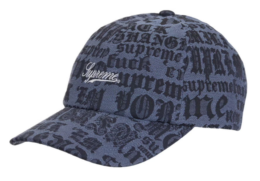 Supreme Cities Jacquard 6-Panel Dad Hat 