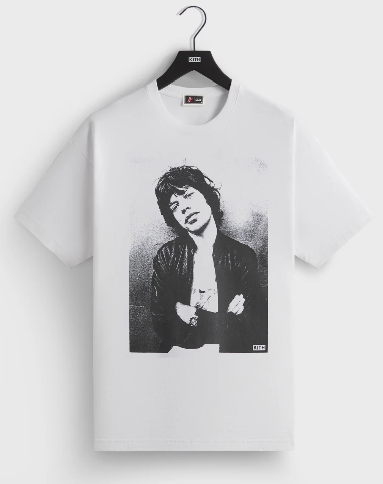 Kith X Mick Jagger London Photo Vintage Tee 