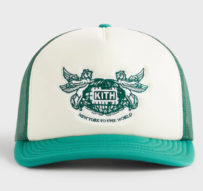 Kith NY To The World Nolan Trucker Snapback 