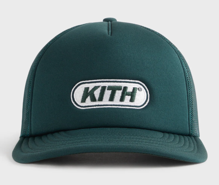 Kith Poly Foam Fast Logo Patch Nolan Trucker Snapback 